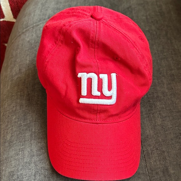 Red NFL Reebok NY Giants hat - Picture 1 of 5